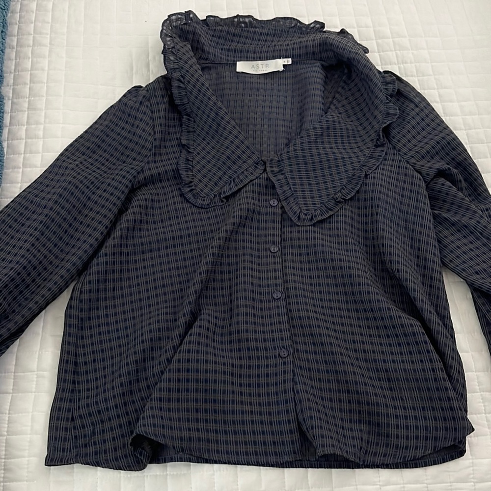 Checkered blouse